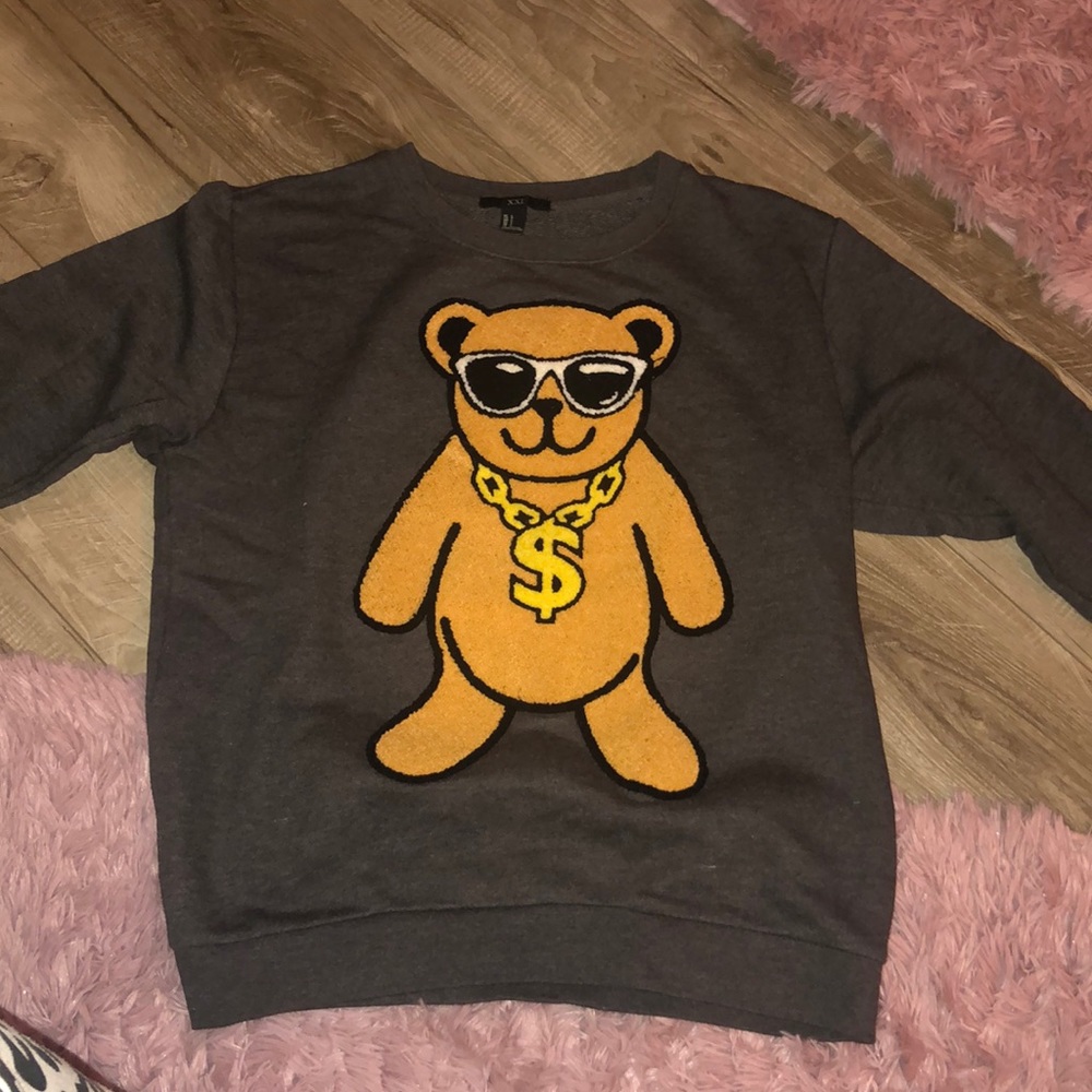 Teddy bear sweatshirt
